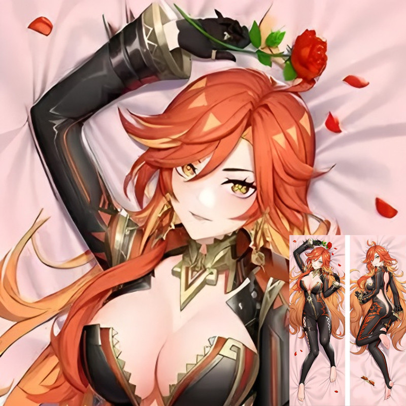 Genshin Impact Mavuika Dakimakura Hing Case อะนิเมะหมอนปลอกหมอนอิง