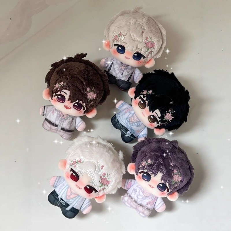 Love and Deepspace Flower Appointment ตุ๊กตาผ้าฝ้าย 10 ซม. – Caleb Sylus Zayne Rafayel – ของเล่นตุ๊กตา