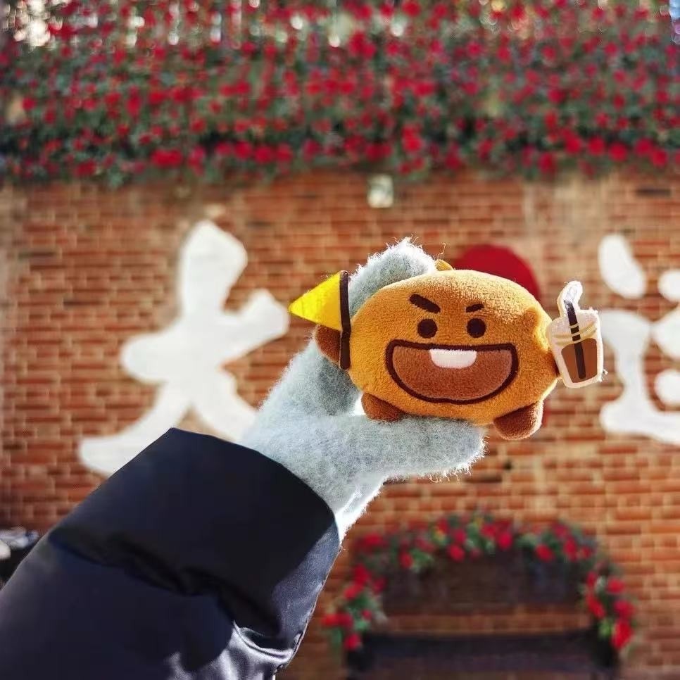 Fun Hokkaido Cookie Doll Lovely Smiley Shooky Dolls Cartoon Travel Partner Gift