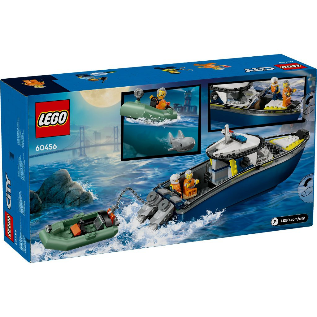 LEGO City 60456 เรือตํารวจ Chase (264 ชิ้น)