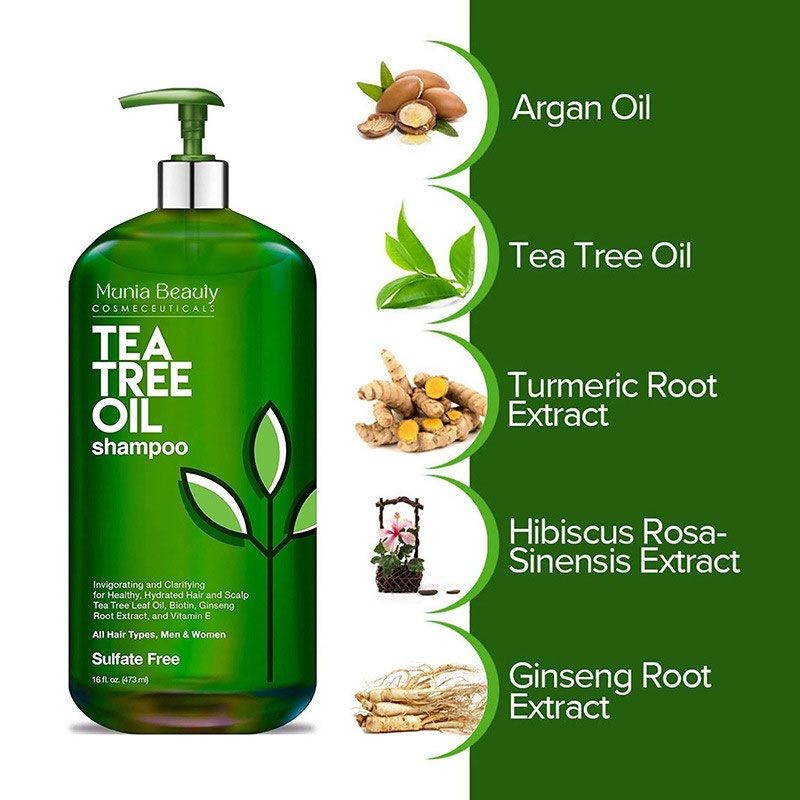 0904Tea Tree Oil Washing Set TEA TREE OIL Australian Shampoo Con茶树油洗去TEA TREE OIL洗发 护发素头 乳服 口