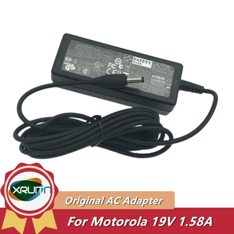 ใหม่ของแท้ 19V 1.58A 30W Netbook AC Adapter Charger สําหรับ Motorola SPN5725A MOT-A-0030ADU00-101 แห