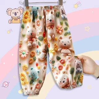 (3D) Children's mosquito repellent pants are suitable for fashion conscious children aged 1-8