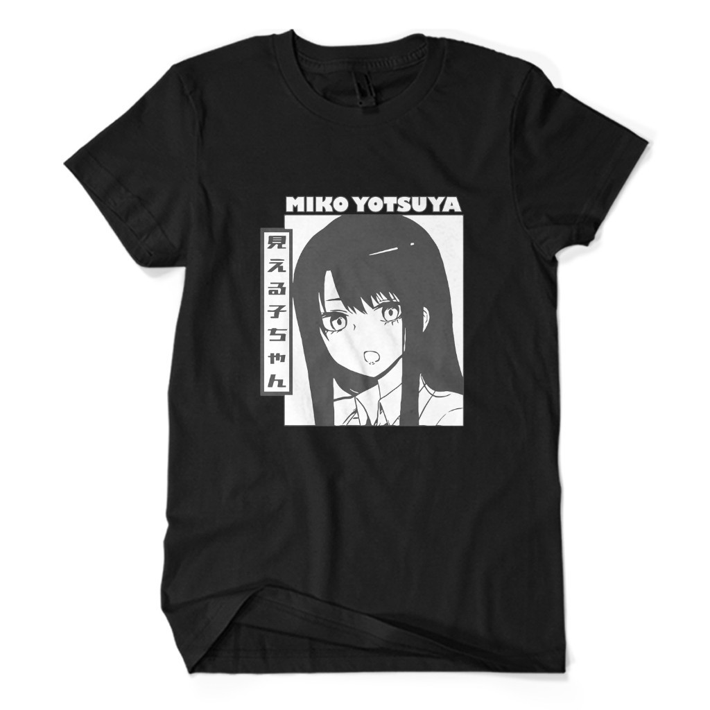 เสื้อยืด Miko Yotsuya Premium Distro - Mieruko-chan Anime Unisex
