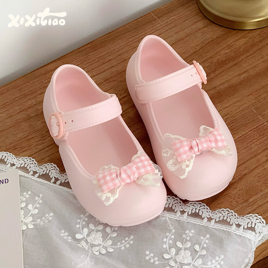 XIXITIAO Mary Jane รองเท้าแตะ Soft Sole ผู้หญิงฤดูร้อนสไตล์ใหม่สบายเกาหลีกลางแจ้ง