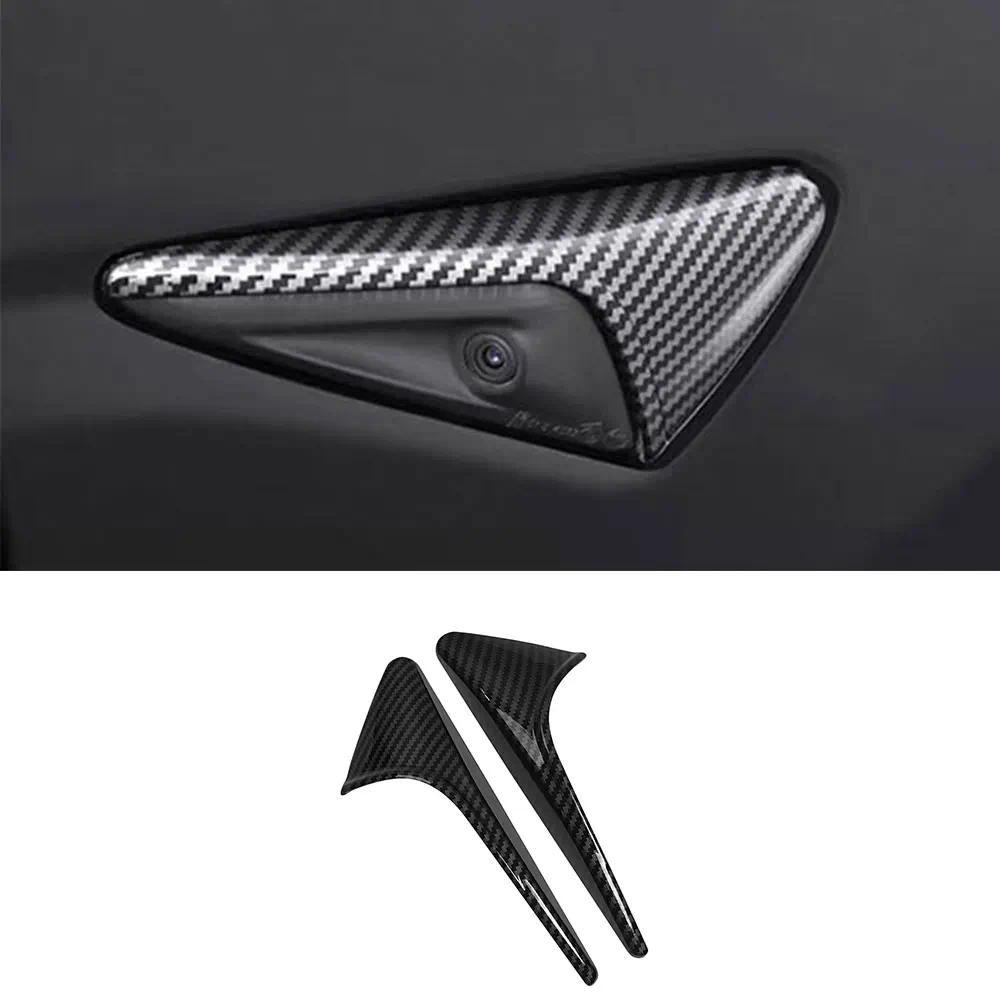 2*HW4.0 ไฟเลี้ยวด้านข้างกล้องป้องกัน Fit สําหรับ Tesla รุ่น 3 Highland(24-25) รุ่น Y(2023-2025) รุ่น