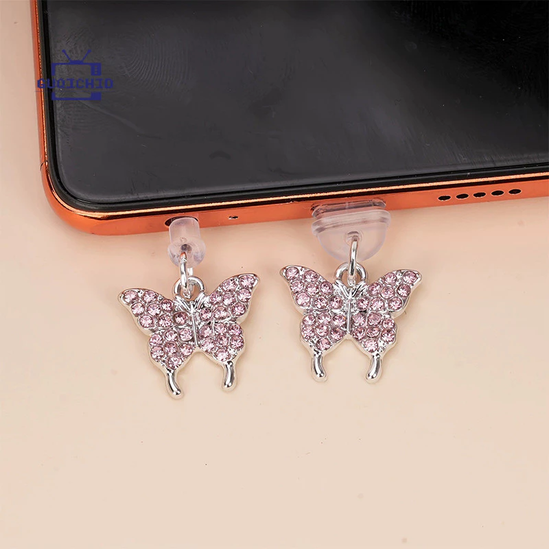 โทรศัพท์ปลั๊กฝุ่นจี้ยโลหะปลั๊กฝุ่นสําหรับประเภท C ชาร์จพอร์ต Protector USB C พอร์ต Anti Dust Stopper หมวกสมาร์ทโฟนอุปกรณ thumbnail 7