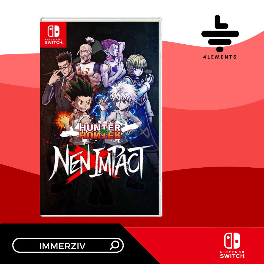 (พร้อมส่ง) SWITCH HUNTER X HUNTER NEN IMPACT (R3/ASIA) (GAME) (ENG)