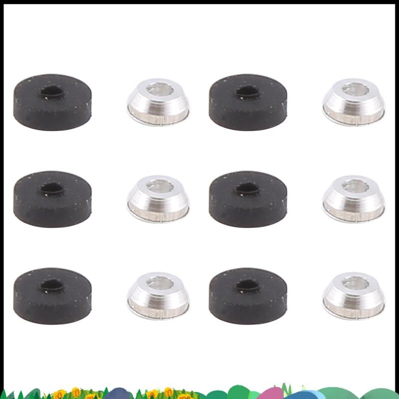 6 ชิ้นแหวนยางชุดสําหรับ WLtoys V966 V977 XK K110 K120 RC เฮลิคอปเตอร์เครื่องบิน Drone อะไหล่อุปกรณ์เ