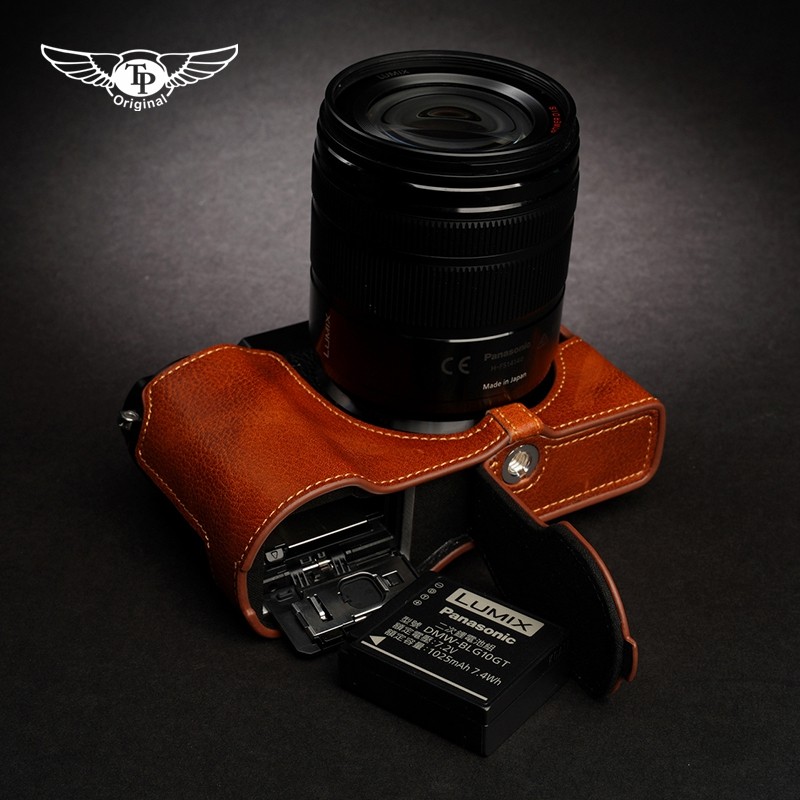 [การถ่ายภาพ] ไต้หวัน TP หนังแท้ Panasonic GX9 กระเป๋ากล้อง GX7 mark iii เคสหนังเคสกล้อง Handle