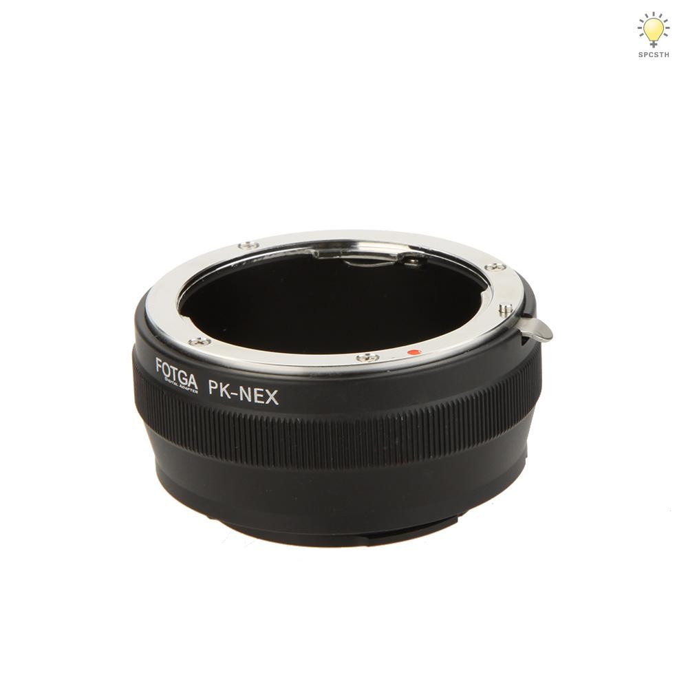 Fotga PK-NEX อะแดปเตอร์แหวนดิจิตอลสําหรับเลนส์ Pentax PK K สําหรับ NEX E-Mount กล้อง (สําหรับ NEX-3 