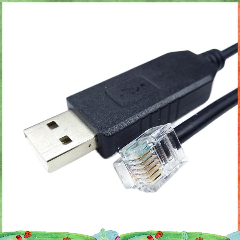 USB To Rj11 Rj12 6P4C อะแดปเตอร์ Serial Control สาย EQMOD สําหรับ - Mount Pc เชื่อมต่อสําหรับสายควบค
