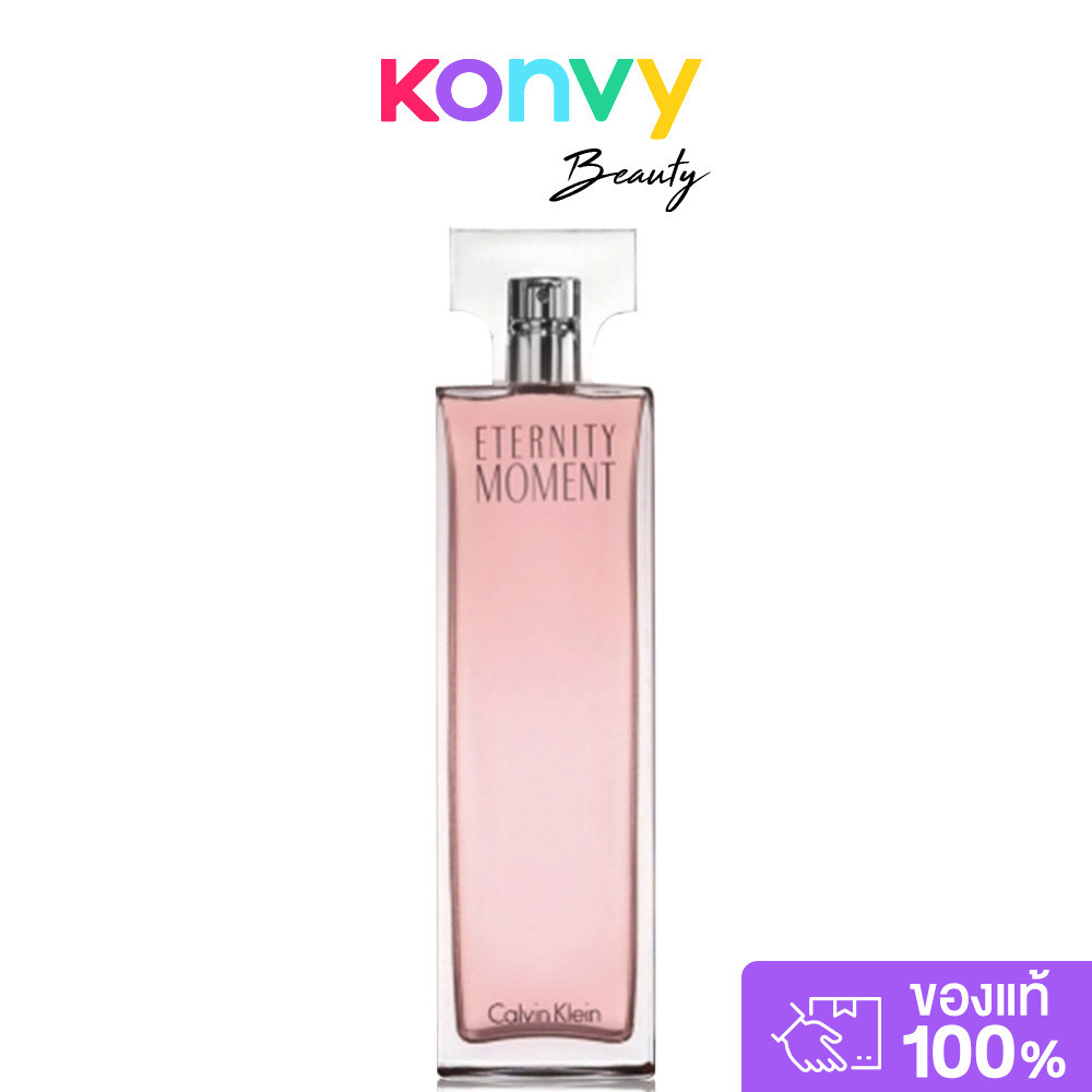 Calvin Klein CK Eternity Moment EDP 100ml น้ำหอมสำหรับผู้หญิง (ของแท้ 100%).