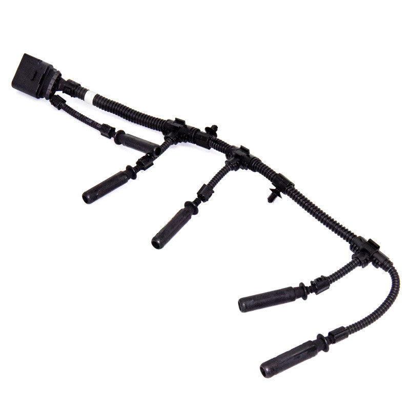 เหมาะสําหรับ Volkswagen Audi 2.5 TDI-2003-2015y Preheating Plug Wire Harness070971277ข ประกันใหม่เอี