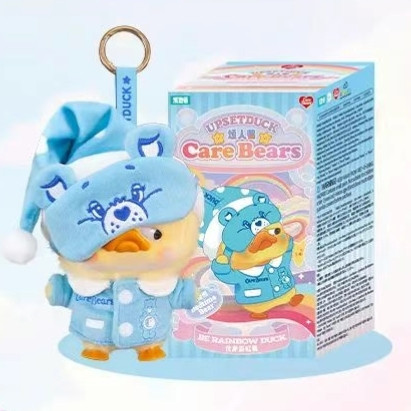 【Check card】❤️1983 Upsetduck v7 BE RAINBOW DUCK พวงกุญแจตุ๊กตาหน้าไวนิล blindbox MDY4