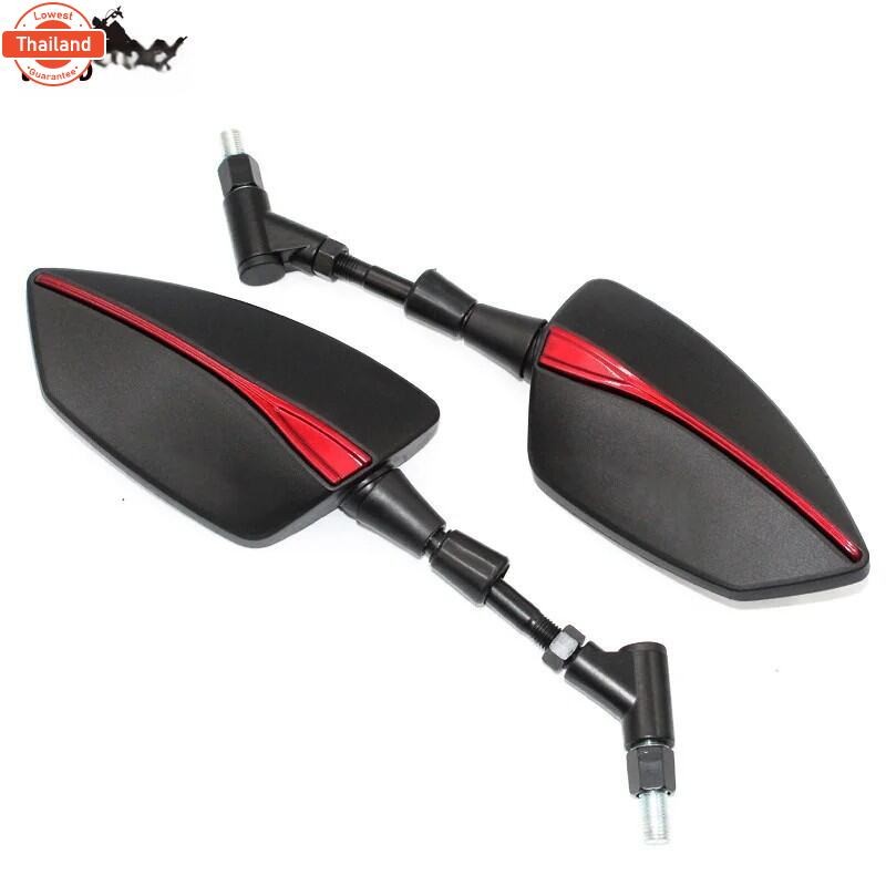 สําหรัHONDA PCX125 PCX 125 PCX150 PCX 150 PCX160 2016 - 2021 รถจักรยานยนต์Handlebarด้านหลังดูกระจกสี