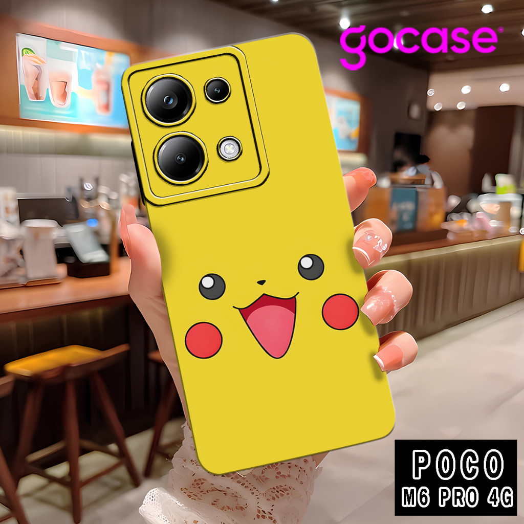 ( DTF 32 ) ยางยืดหยุ่น softcase สําหรับ Poco x6 5G l Poco m6 pro 4G l Redmi note 13 pro 5G l Redmi n
