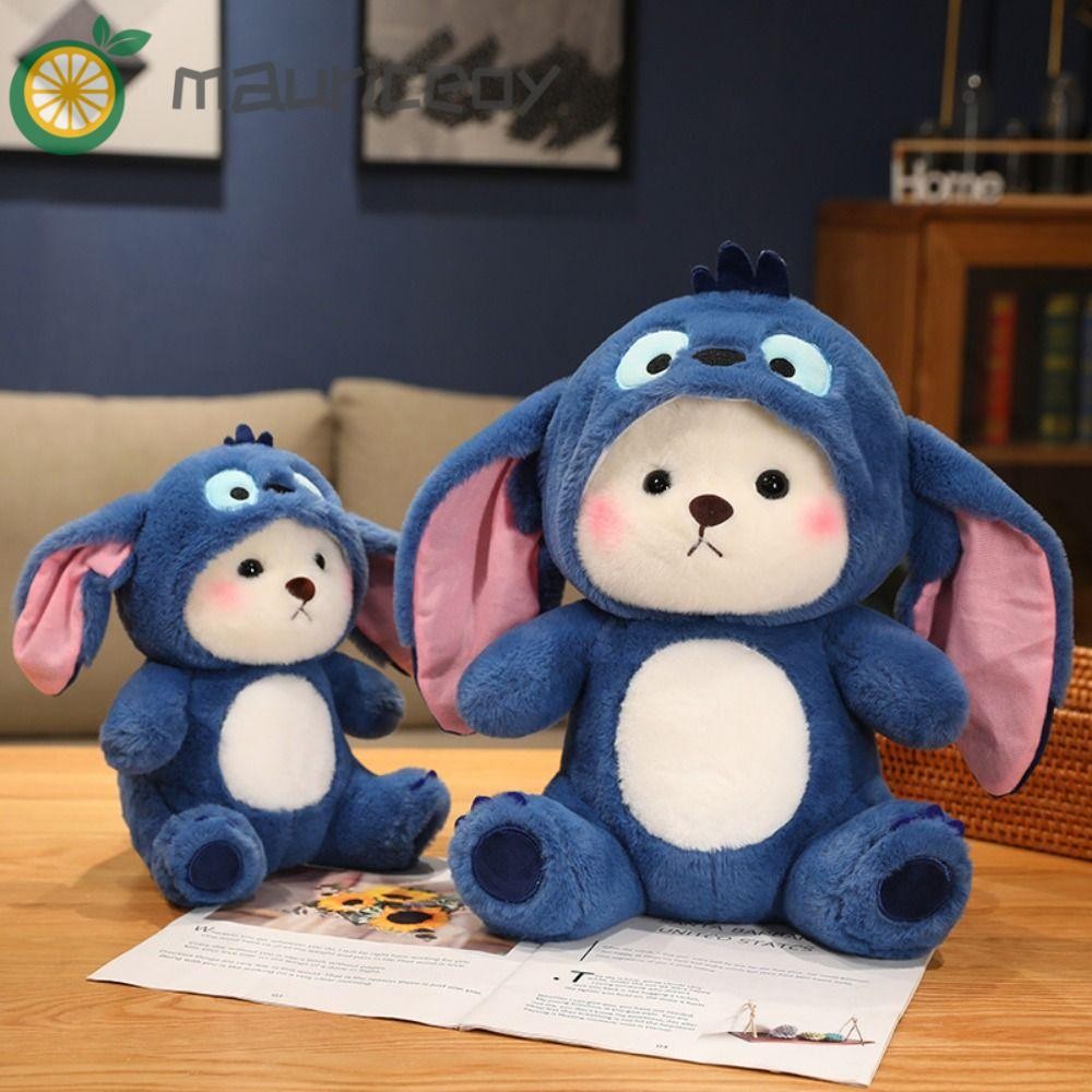 MAURICEOYA Teddy Tales Bear Plush Toy, Teddy Tales Bear Lina Bear ของเล่นตุ๊กตา, ของเล่นเด็กตุ๊กตาสั