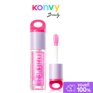 Dazzle Me Over Glow PH Lip Oil 3.8g #P68 แดซเซิล มี ลิปออยล์แบบมีกลิตเตอร์.