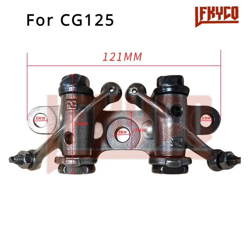 Cg125 ชิ้นส่วนเครื่องยนต์รถจักรยานยนต์ Upper Rocker Arm Racing Camshaft สําหรับ Honda 125CG CG110 CG