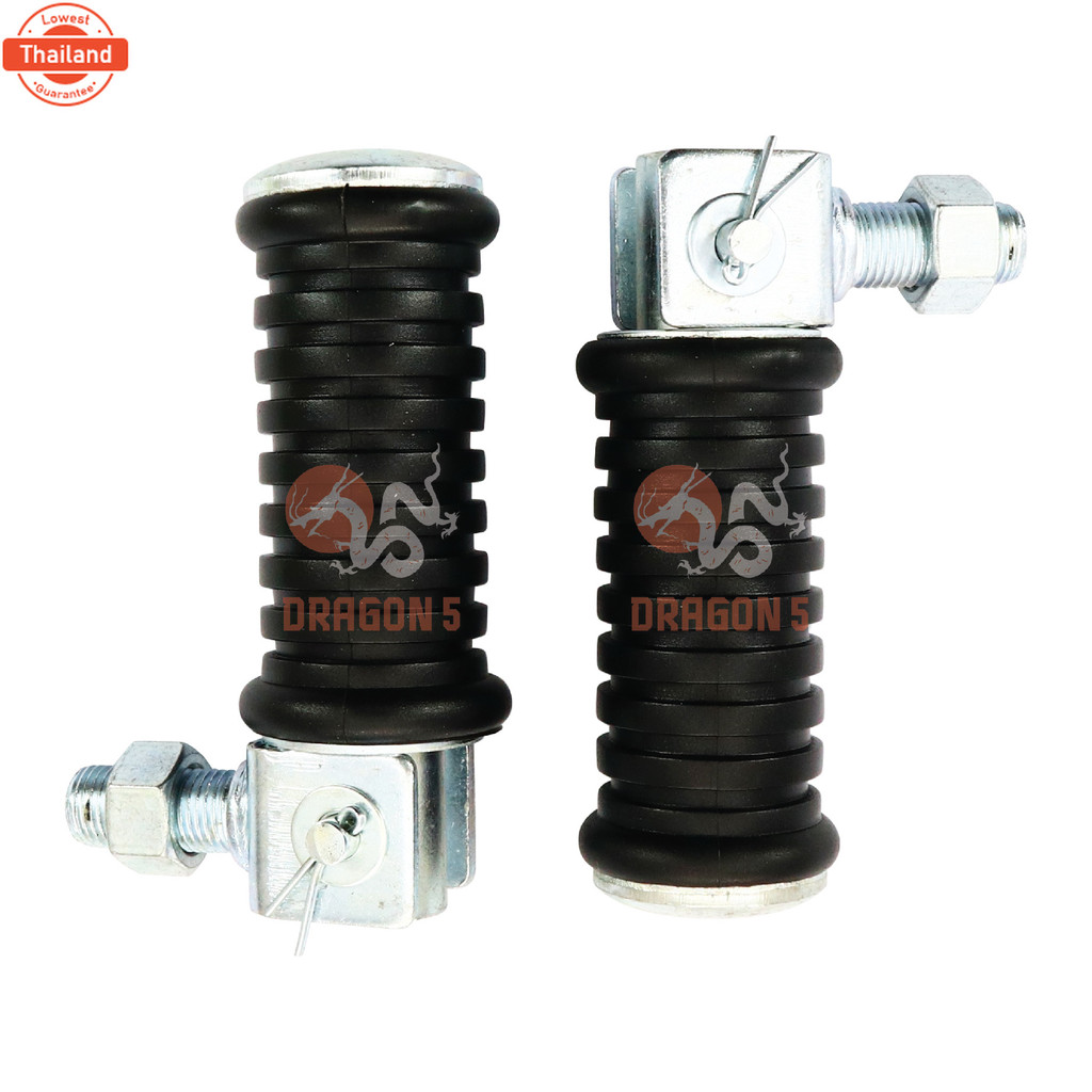 พักเท้าหลังDT100X,DT100 กลม L+R 4310-200-00 HMA