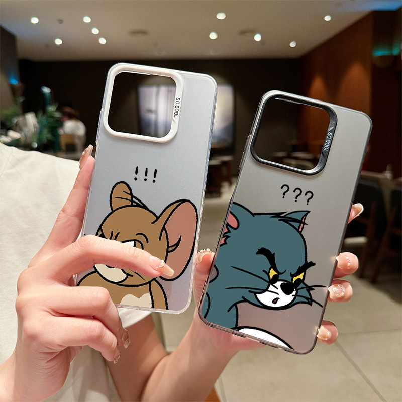 เคสโทรศัพท์ Vivo Y17s Y18 Y15 Y22 Y21 Y27 Y17 Y78 Y20 Y12i Y02 Y15s Y33s Y36 Y100i Y12s ทอมและเจอรีฉากตลก โทรศัพท์ จัดส่ - รูปที่ 4
