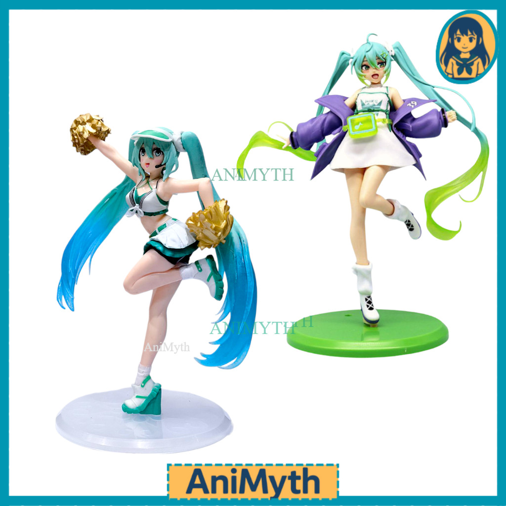 Action Figure Hatsune Miku Sportyเชียร์ลีดเดอร์ Ver Vocaloid Display Figure