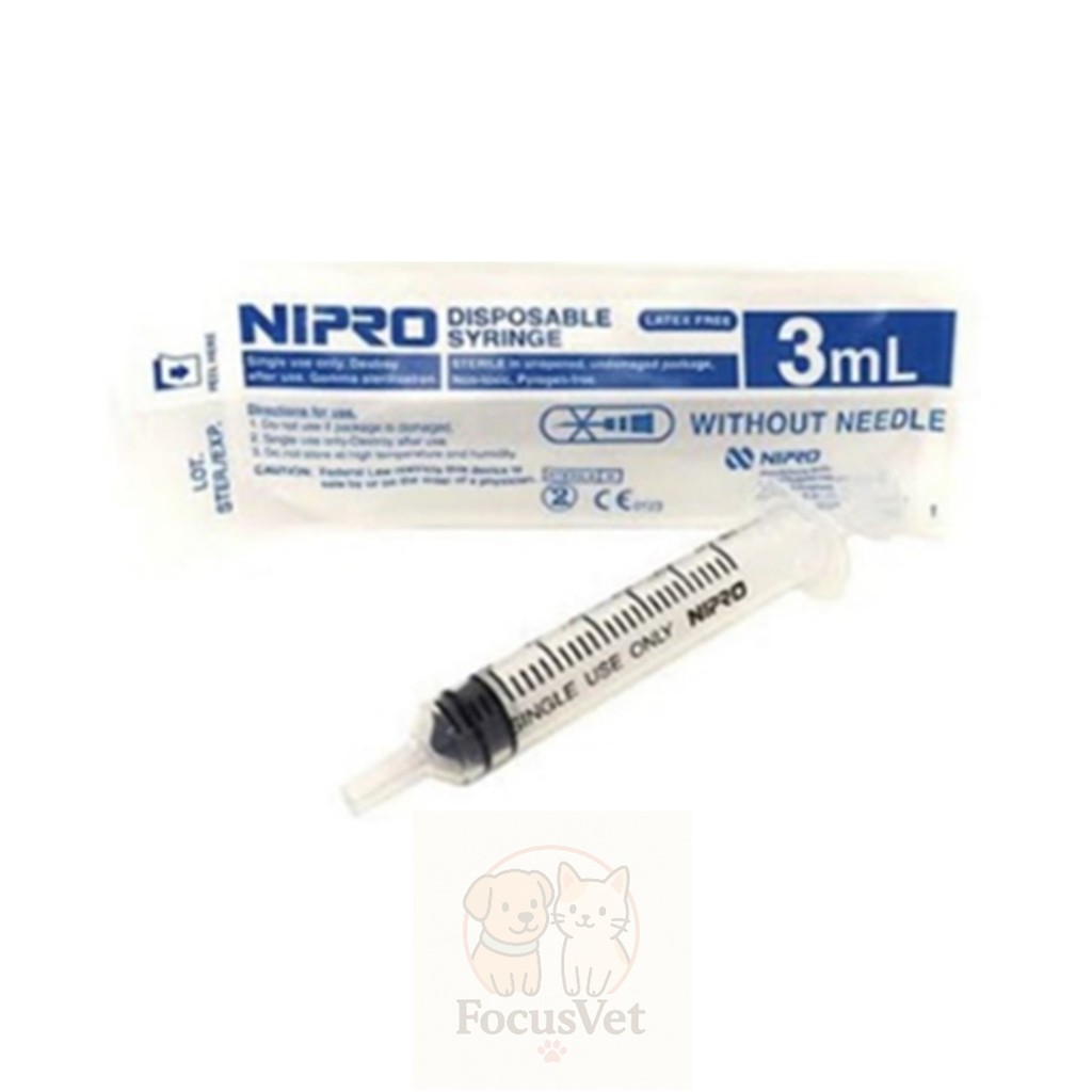 ไซริงค์  Nipro Syringe ขนาด 3 ml.