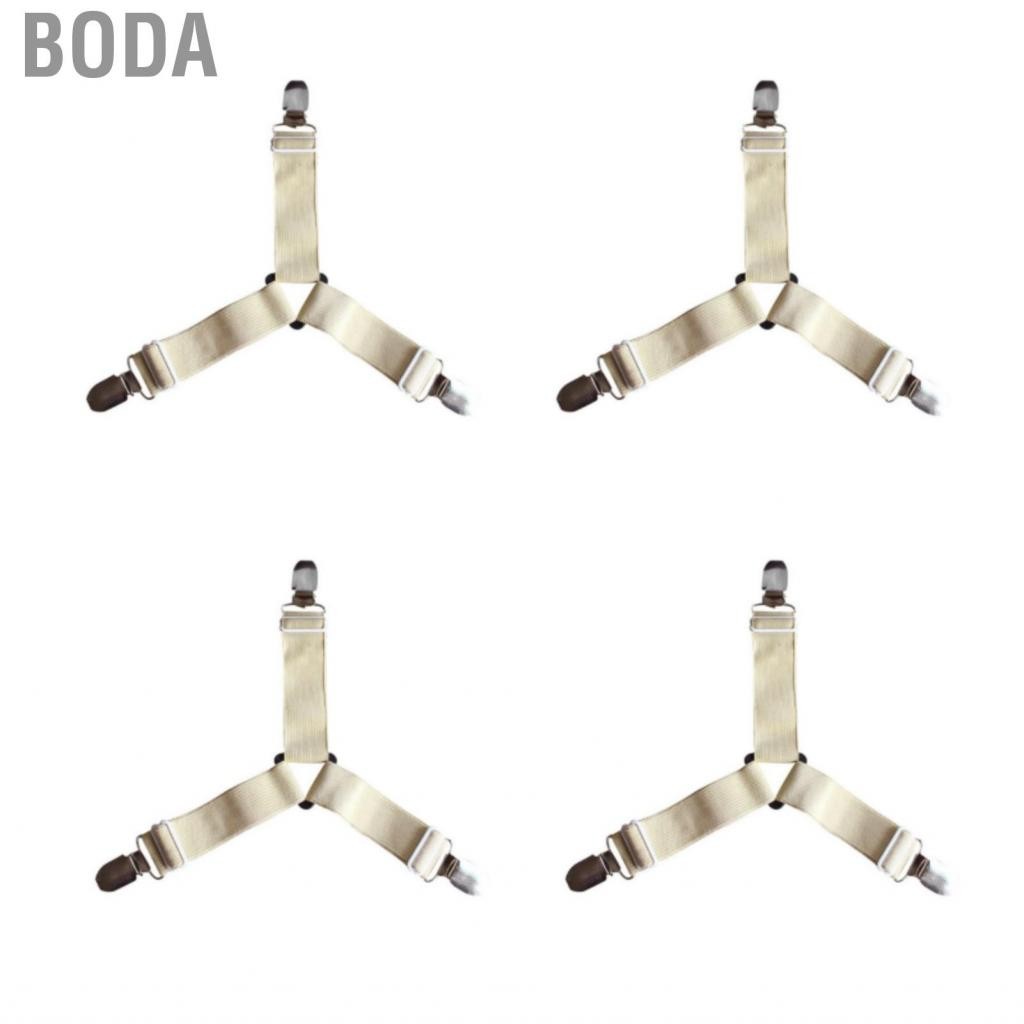 Boda Boda-TH 4PCS Elastic Bed Sheet Straps Straps Straps Multipurpose Adventable Stays Wetter สำหรับ