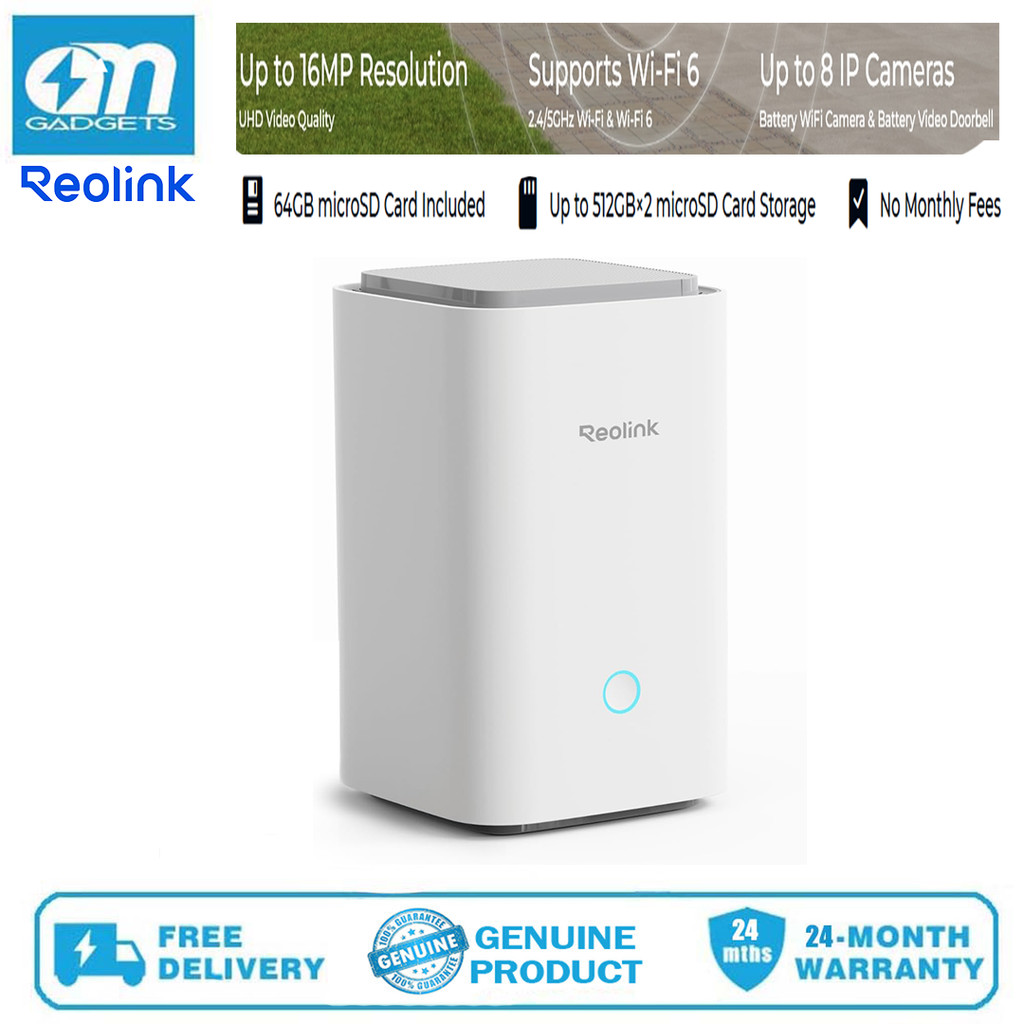 REOLINK Home Hub Centralized Control ได้สูงสุด 8 REOLINK แบตเตอรี่/กล้องรักษาความปลอดภัย WiFi, ความเ