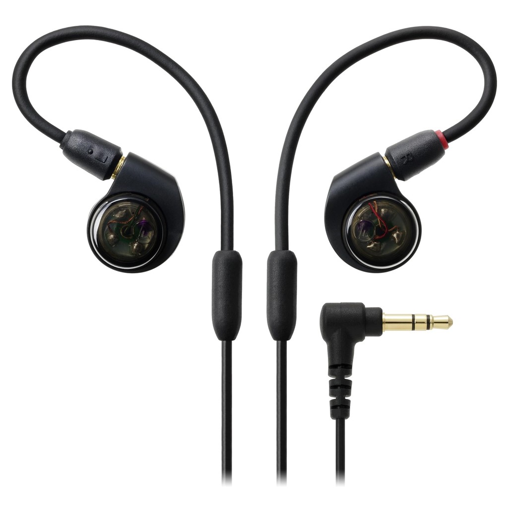 Audio-Technica ATH-E40 Monitor Earphones Wired Ear Monitor Gaming FPS 6.3mm Headphone Adapter Plug I