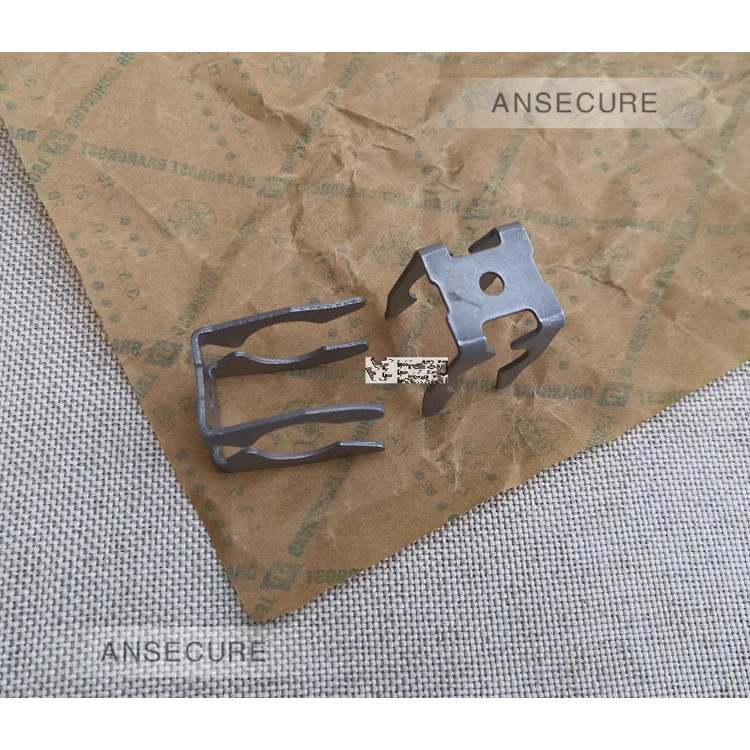 2 ชิ้นสายเบรคฤดูใบไม้ผลิคลิปสําหรับ VW Bora Golf MK4 Polo 9N Beetle Skoda Fabia Audi A3 TT 1H0609747