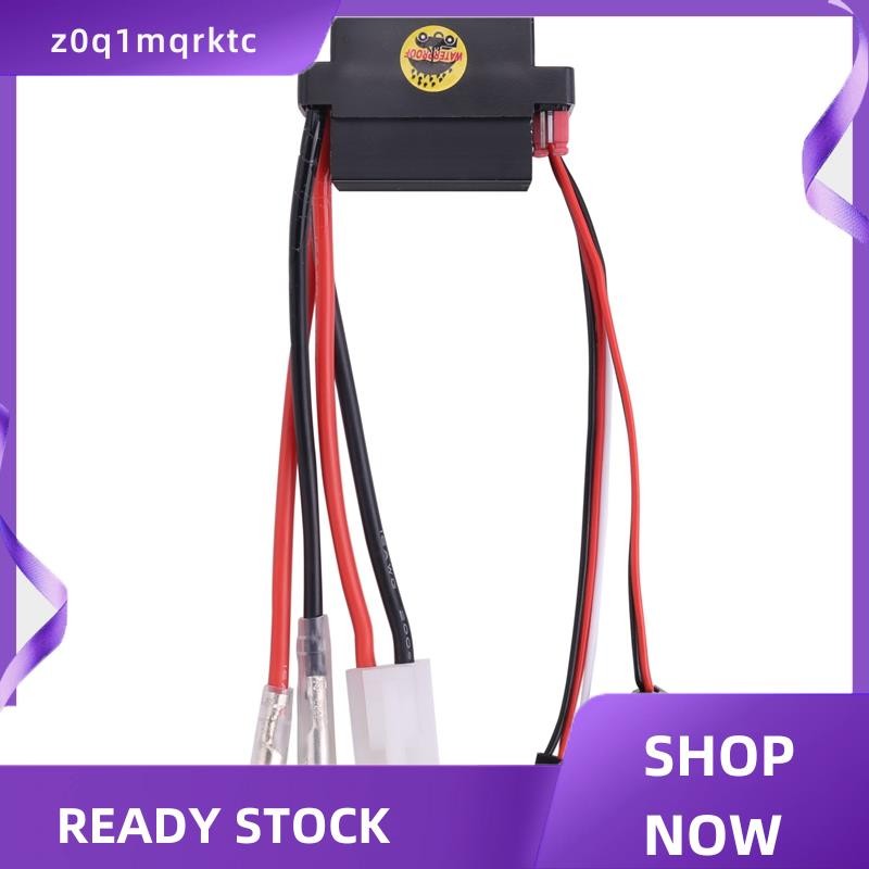 z0q1mqrktc Rc ESC 320A 6-12V Brushed ESC Speed Controller พร้อม 2A BEC สําหรับ RC เรือ U6L5