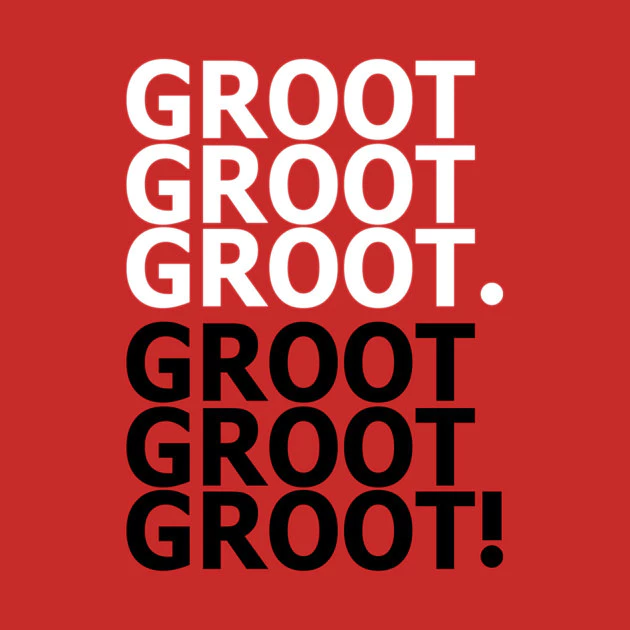 เสื้อยืด Vintage Get over it Groot คอกลม Cotton 100% S-5XL thumbnail 9