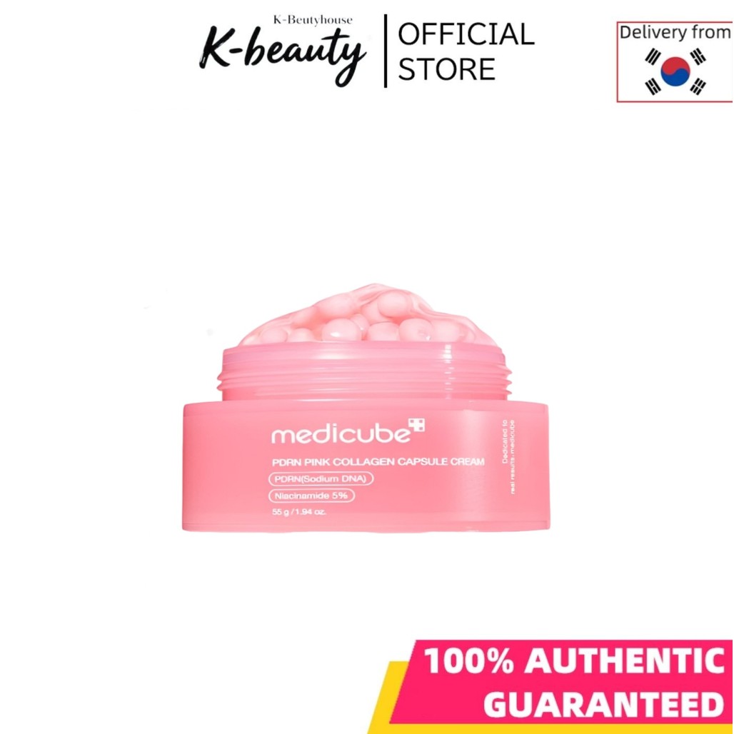 [MEDICUBE] PDRN ครีมแคปซูลคอลลาเจนสีชมพู
