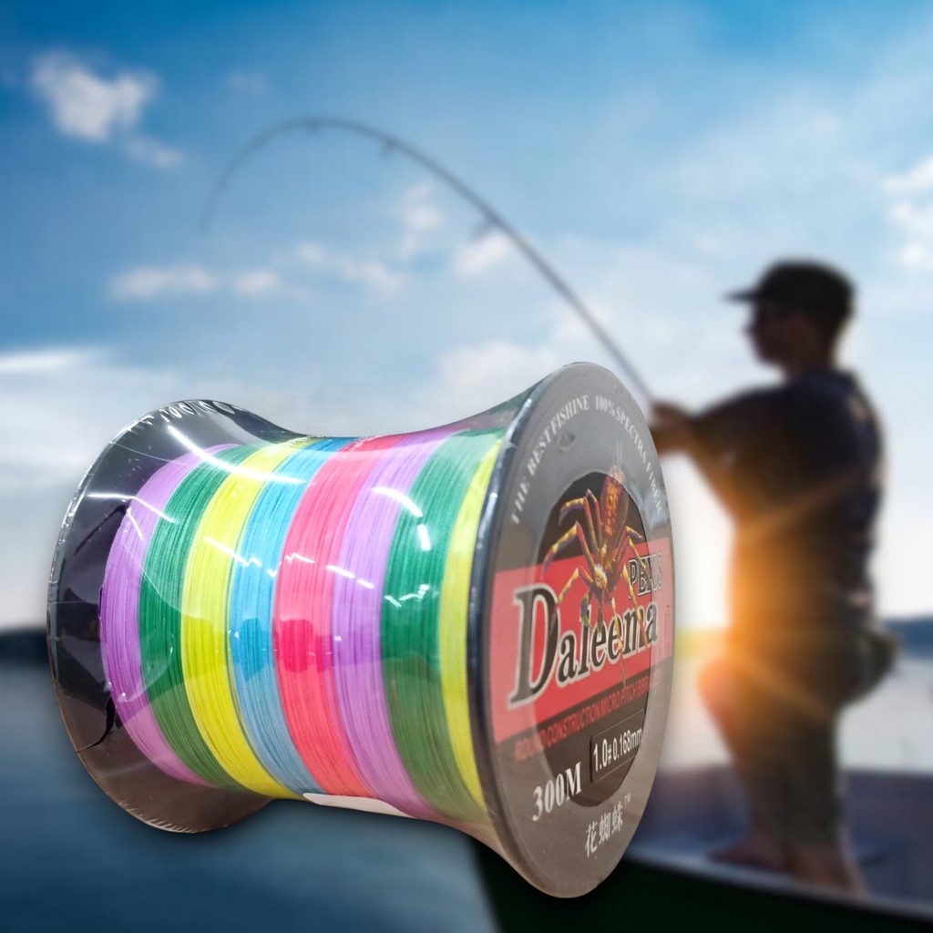 Daleema PE 8 สายตกปลาแบบถัก 300M 1.0 - JY-300 GZ