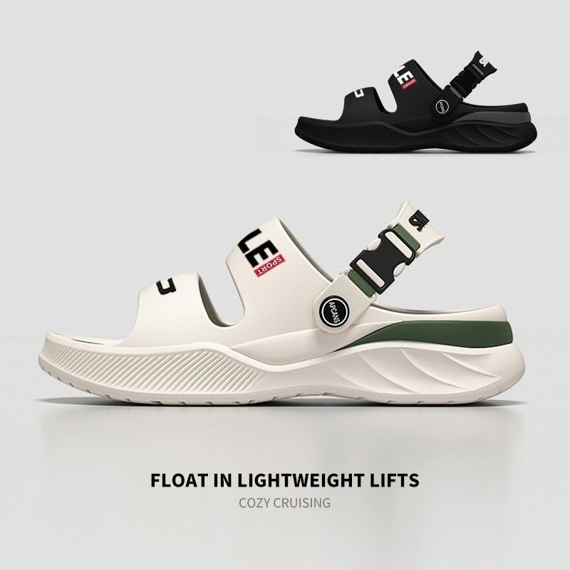 แซนดัลผู้ชาย ฤดูร้อน ทรೆಂด์ใหม่ รองเท้าชายหาดที่ป้องกันกลิ่น และสบาย - รูปที่ 5