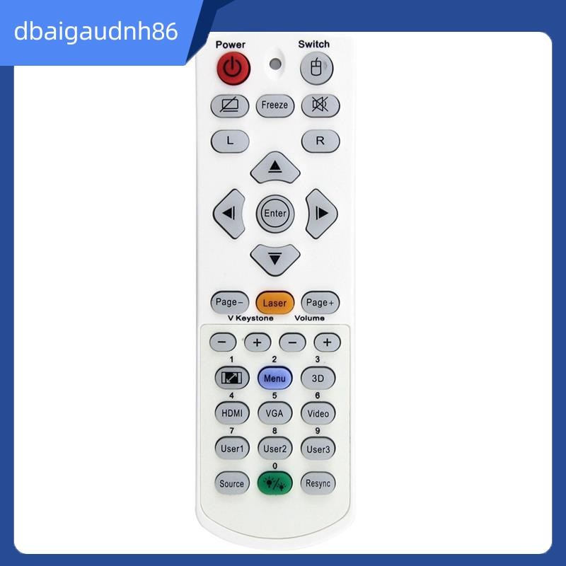 READY STOCK รีโมทคอนโทรล IR1304L สําหรับโปรเจคเตอร์ X345 X355 X412 X416 ZH403 4K550 โปรเจคเตอร์รีโมท