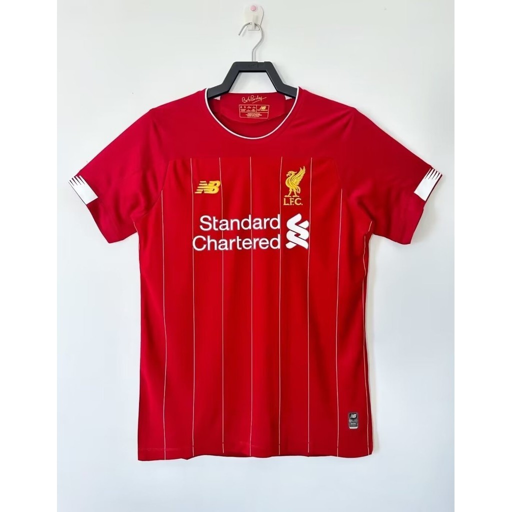 1920 Liverpool Home เสื้อฟุตบอลวินเทจ AAA+เสื้อฟุตบอลแขนสั้นคุณภาพสูง