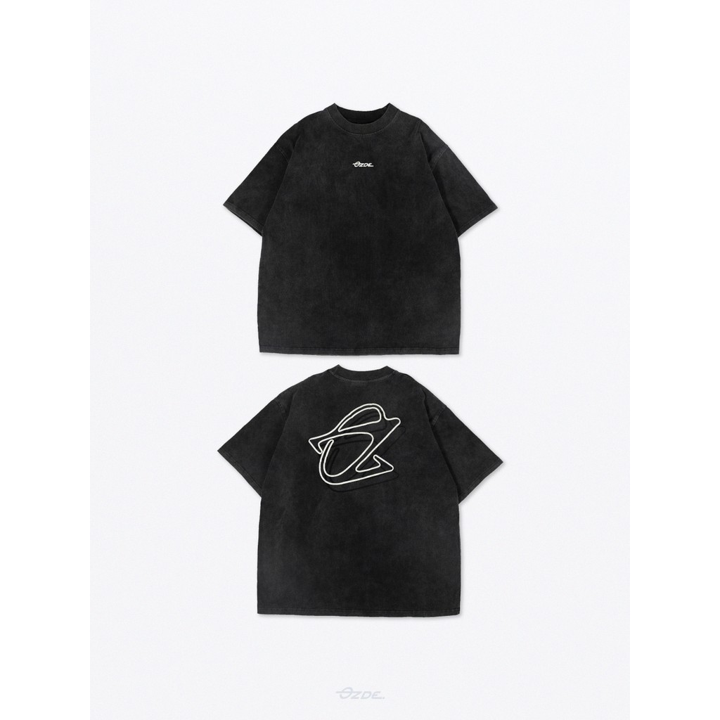 OZDE. - เสื้อยืด เเขนสั้น ผ้าฟอก Oversized รุ่น OZ SO-ARS-5XL