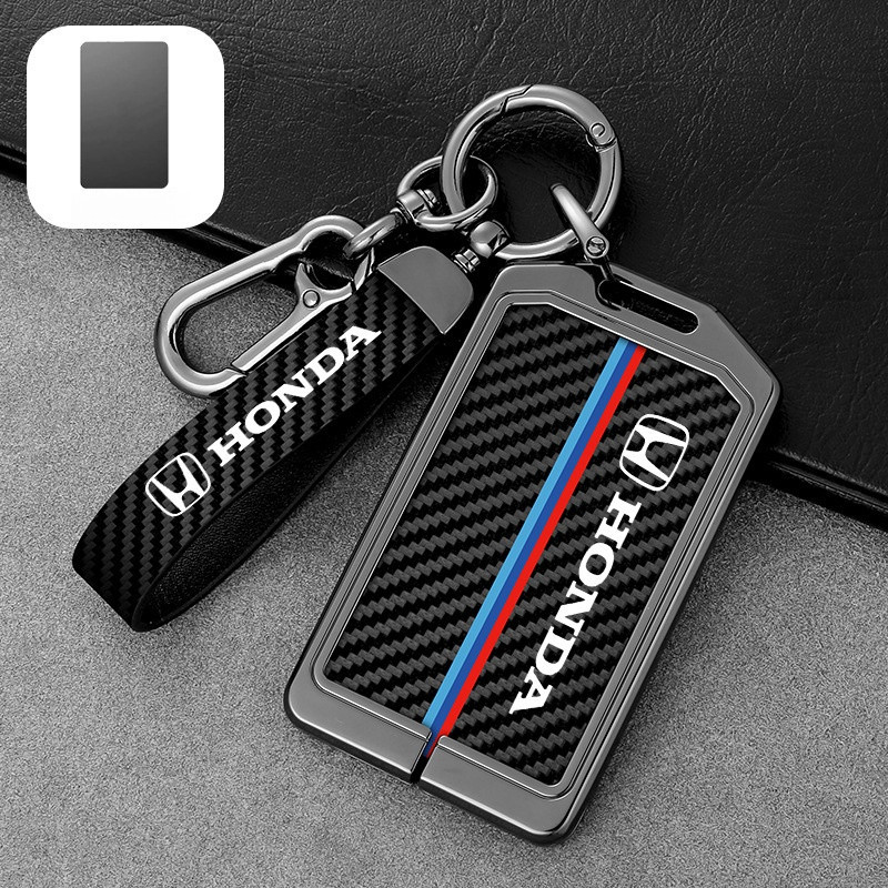 รถ Remote Key สําหรับ Honda Integra สมาร์ทการ์ด HATCHBACK City 2022 HRV Civic 2022 คาร์บอนไฟเบอร์รถ Key Case