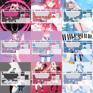 Hololive Keycap Tokoyami Towa Gawr Gura โปรไฟล์เชอร์รี่ PBT …