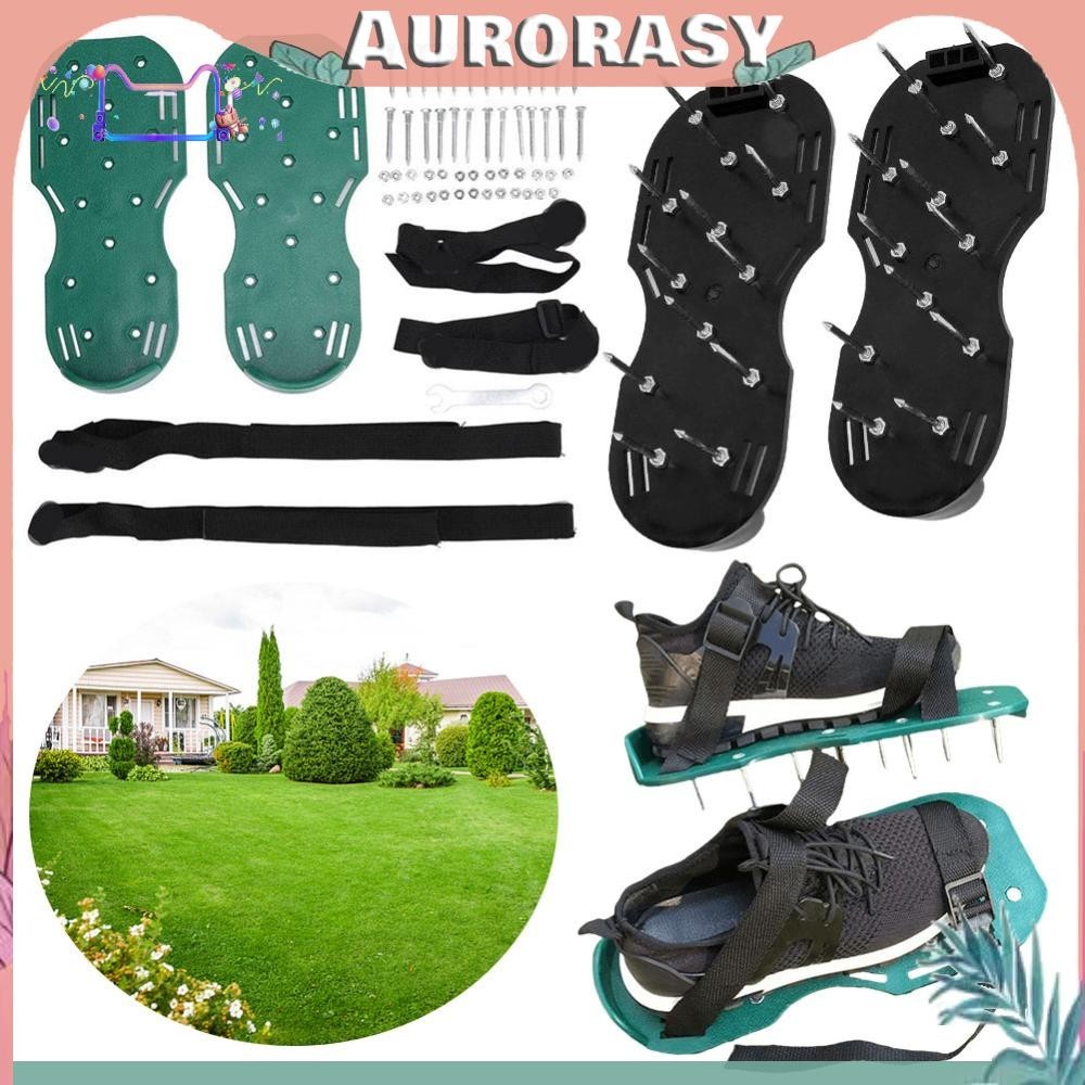 สนามหญ้าเติมอากาศรองเท้าขัดขวางรองเท้าที่มีสายรัดปรับสําหรับลานลานลานสวน