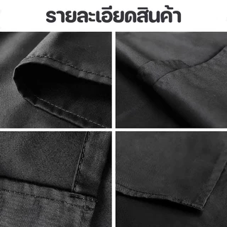 COD ผ้ากันเปื้อน ผ้ากันเปื้อนครึ่งเอว กันน้ำได้ดี ระบายอากาศ สองกระเป๋า