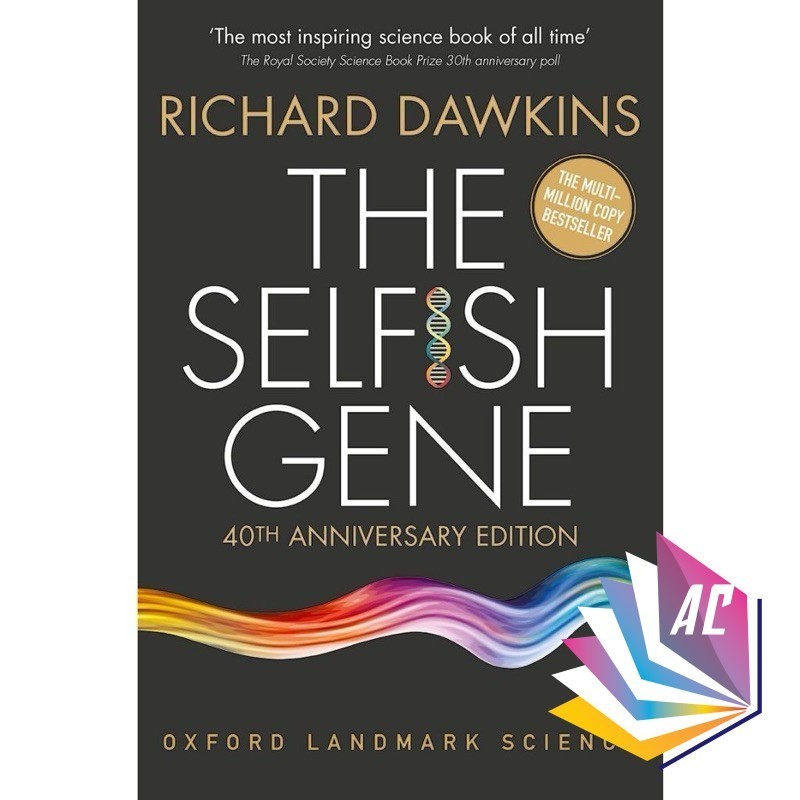 The Selfish Gene ฉบับครบรอบ 40 ปีโดย Richard Dawkins ปกอ่อน - วิทยาศาสตร์ - ชีววิทยา