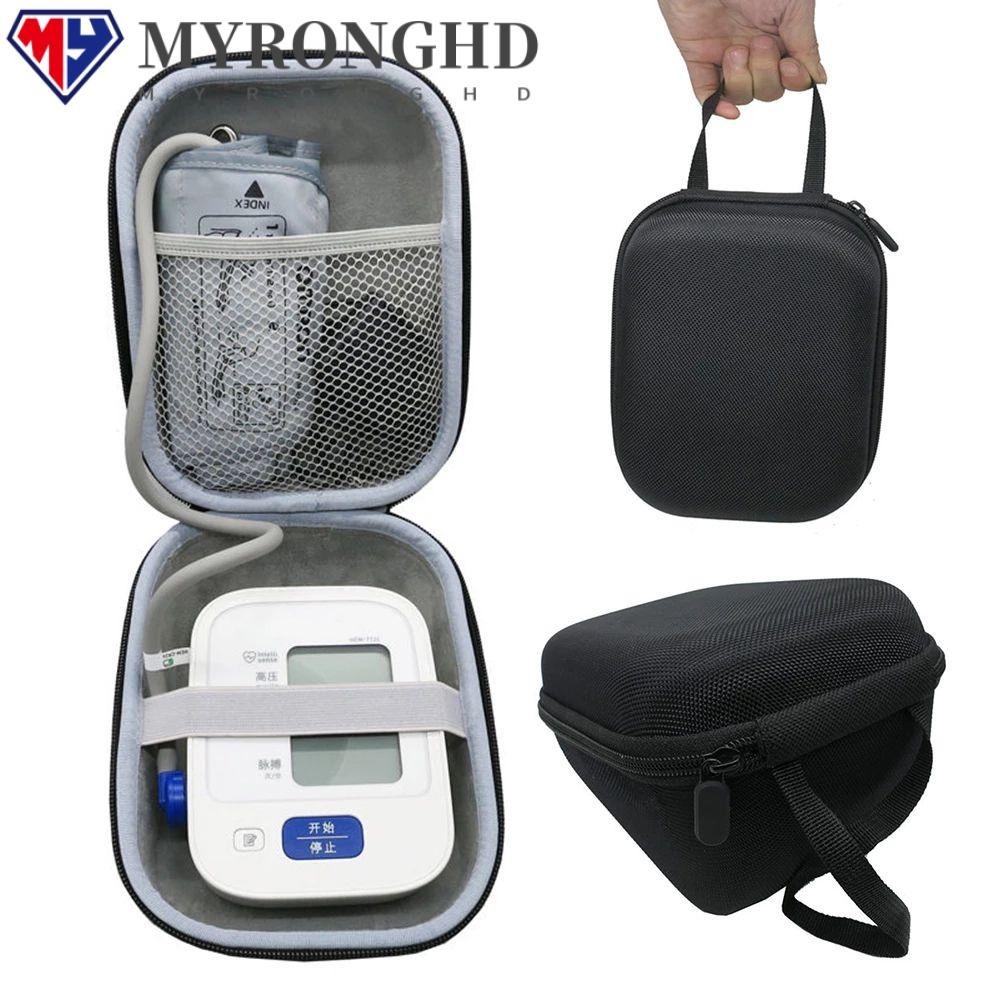Myronghd สําหรับ Omron Series เครื่องวัดความดันโลหิตแขนกลางแจ้ง EVA แบบพกพา