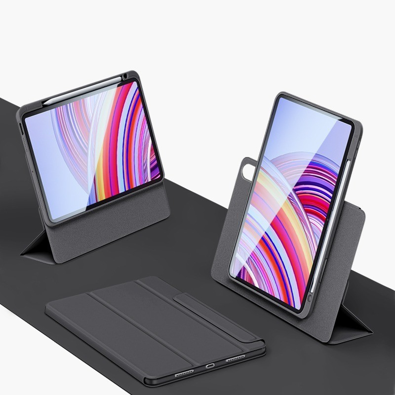 สําหรับ Xiaomi Poco Pad 12.1 นิ้ว 2024 Redmi Pad pro 5G Mipad 6S pro 12.4 Mipad 5 6 pro Pad SE 11 นิ้วแม่เหล็กแยกหมุนกรณี