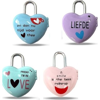 ล็อครหัสผ่านรูปหัวใจขนาดเล็ก,โลหะผสมสังกะสี2หลักรักรหัสล็อคส…