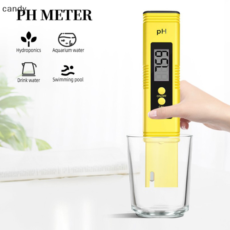 Ndy Digital PH Meter ความแม่นยําสูง LCD Aquarium Water Acid PH Tester Pool Analyzer N