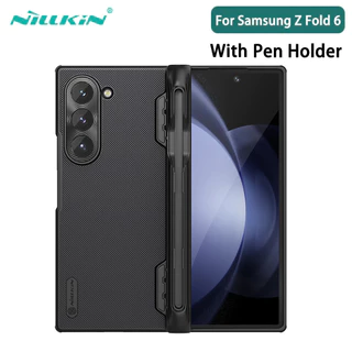 เคสสําหรับ Samsung Z Fold 6 7 Fold6 NILLKIN Frosted Shield Fold Cover พร้อมที่วางปากกา